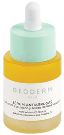 GEODERM SKIN Natural Anti-Wrinkle Serum - Corrects Wrinkles, Nourishes & Repairs With Bakuchiol, Ephenol & Husky Rose - For All Skin Types - 30ml