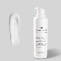 Jeuvenile Peptide Eye Contour Cream, Reduces Dark Circles, Puffiness, and Wrinkles for Youthful, Radiant Skin, Niacinamide, Panthenol, Sodium Hyaluronate, and Antioxidants, for All Skin Types, 30ml