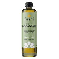 Fushi Avocado Organic Oil 100ml Extra Virgin, Biodynamic Harvested Cold Pressed