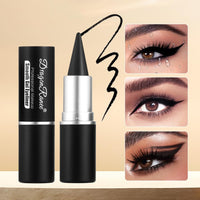 Black Gel Eyeliner Pencil, Dulele 2 Colors Natural Cream Waterproof Smudge Proof Eye Liner Black, Multi-Use Eyeliner Stick & Face Paint Stick Makeup, Eye-liners for Women Girls (Black & Coffee)
