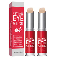 Bisienya 2 PCS Retinol Eye Cream,3g Retinol Dark Circle Eye Cream,Moisturizing and Firming,Anti-Aging,Suitable for Relieving Dark Circles and Puffiness