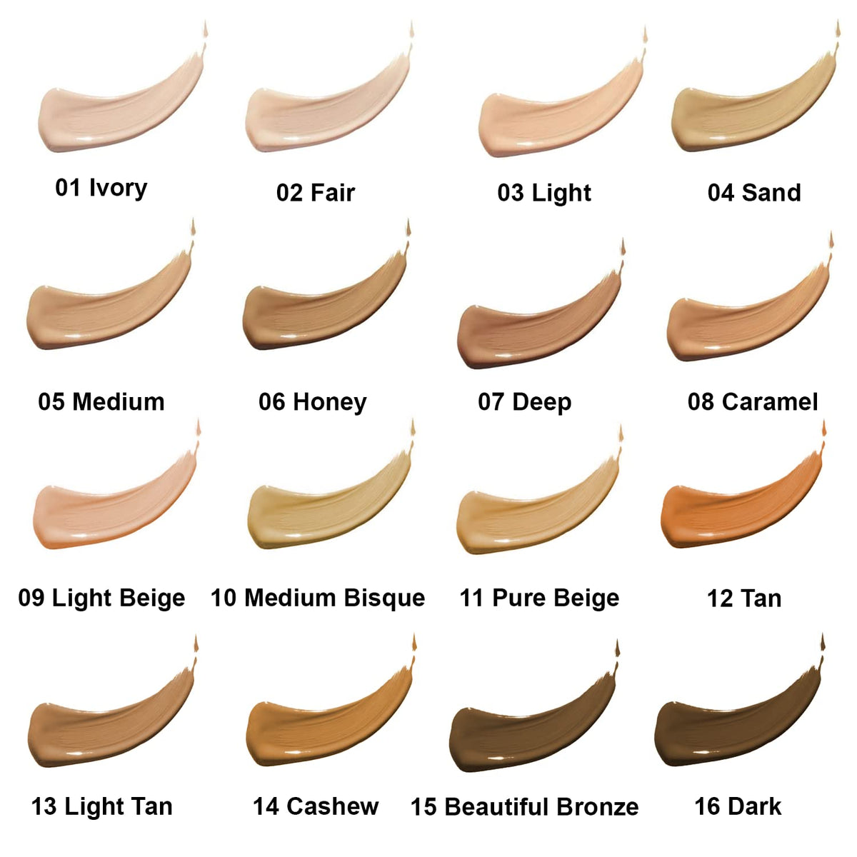 BF Beauty Forever Beauty Forever HD Long Wearing Multi-use Concealer, Emollient Rich Formula, Creamy & Blend-able, 3.5ml (03 LIGHT)