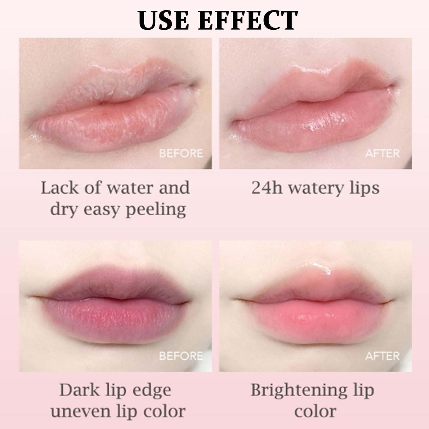 NLFOX 6pcs Lip Balm Set - Fruit Lip Balm Multipack - Moisturizing Soft Lips Feelings Six Assorted Flavors - Lip Balm Kit for Day&Night Lip Care - Natural Lip Balm for Dry Cracked Lips