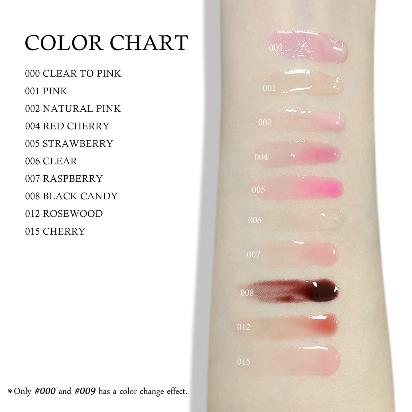 KYDA Hydrating Lip Glow Oil, Moisturizing Transparent Plumping Lip Gloss, Lip Oil Tinted for Lip Care and Dry Lips(#007)