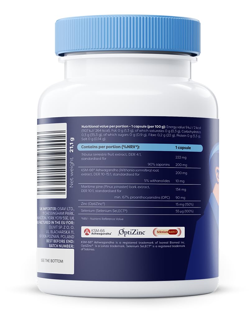 OSAVI Hormonal Support Man - 30 Vegan caps