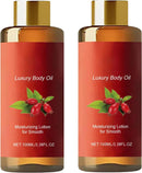 2Pcs Glow Remedy Oil Skin Tightening - Deep Moisturizing & Firming Body Lotion - Hydrating Firming Body Oil for Dry,Lines, Sagging Skin - MassageOil for Everyone After Shower