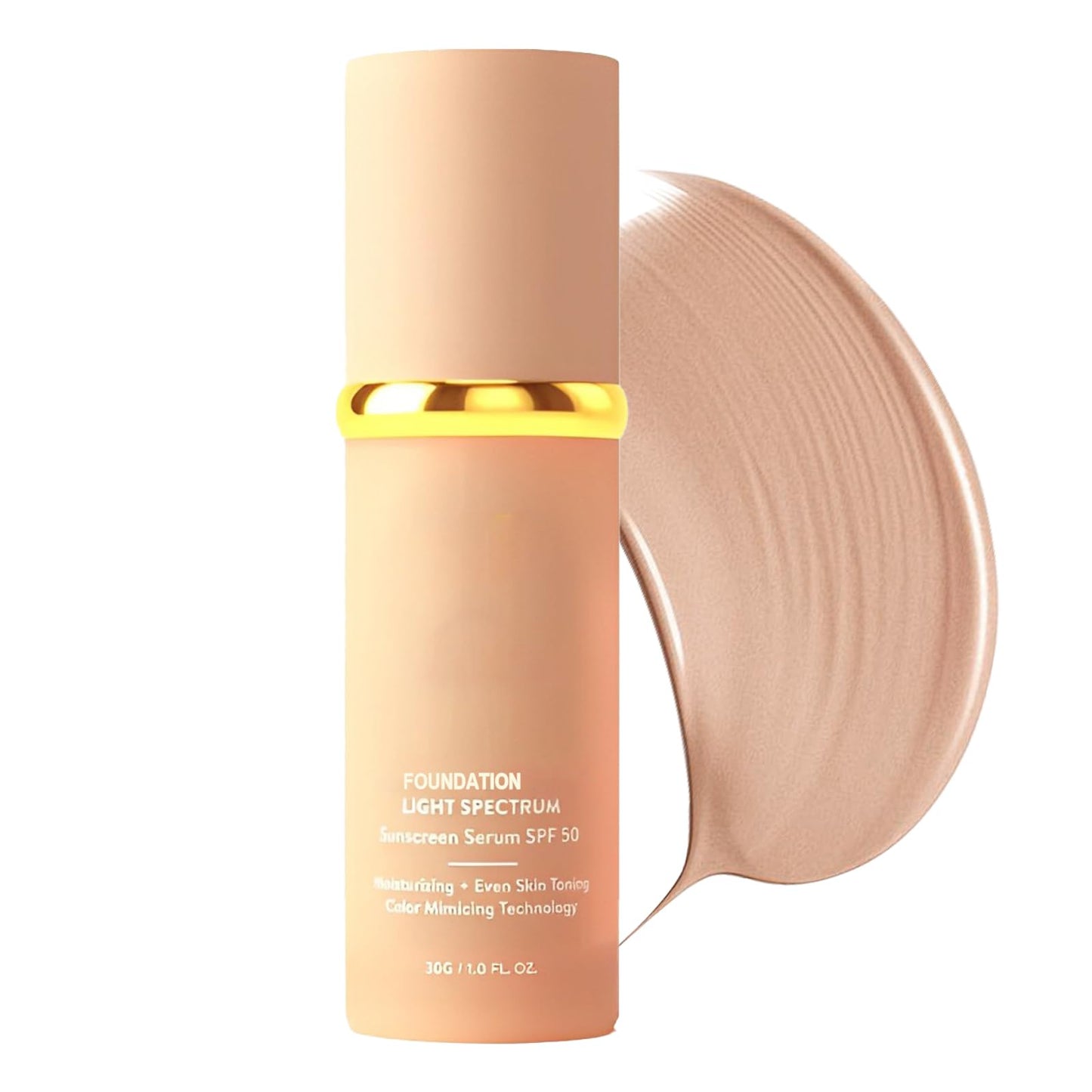 SHEBEEDO 4 In 1 Foundation Liquid, Biomimic Colour Changing Foundation, Full Coverage Foundation and Concealer, Moisturizing Liquid Foundation Makeup, 30ml