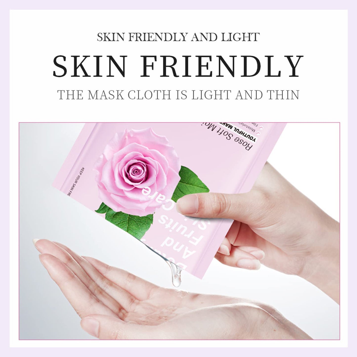 Maggidea 6 Sheets Fruit Extract Face Mask Set - Collagen Face Mask - Face Masks Beauty - Facial Mask Sheet - Skin Repair Mask Improves Skin Face Care Skin Care Sets For Women For All Skin Types