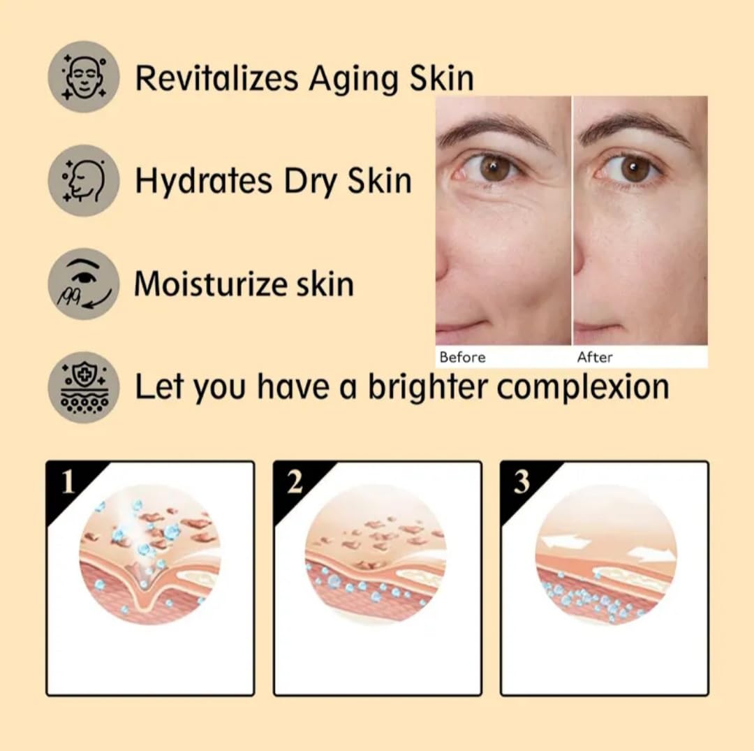UPGRADE - Snail Protein Face Cream, Anti-Ageing Brightening Cream with Antioxidants, 100ml