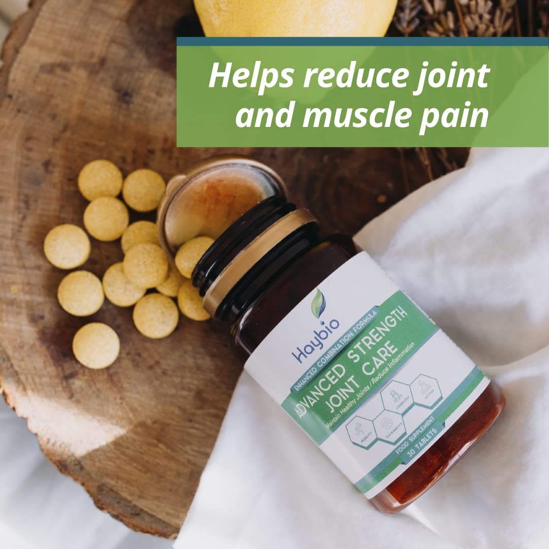 Joint Pain Relief Supplement - Joint Care Formula for Men and Women - for Hip, Knee & Back - Contains Green Lipped Mussel - Collagen - Turmeric - 30 Tabs