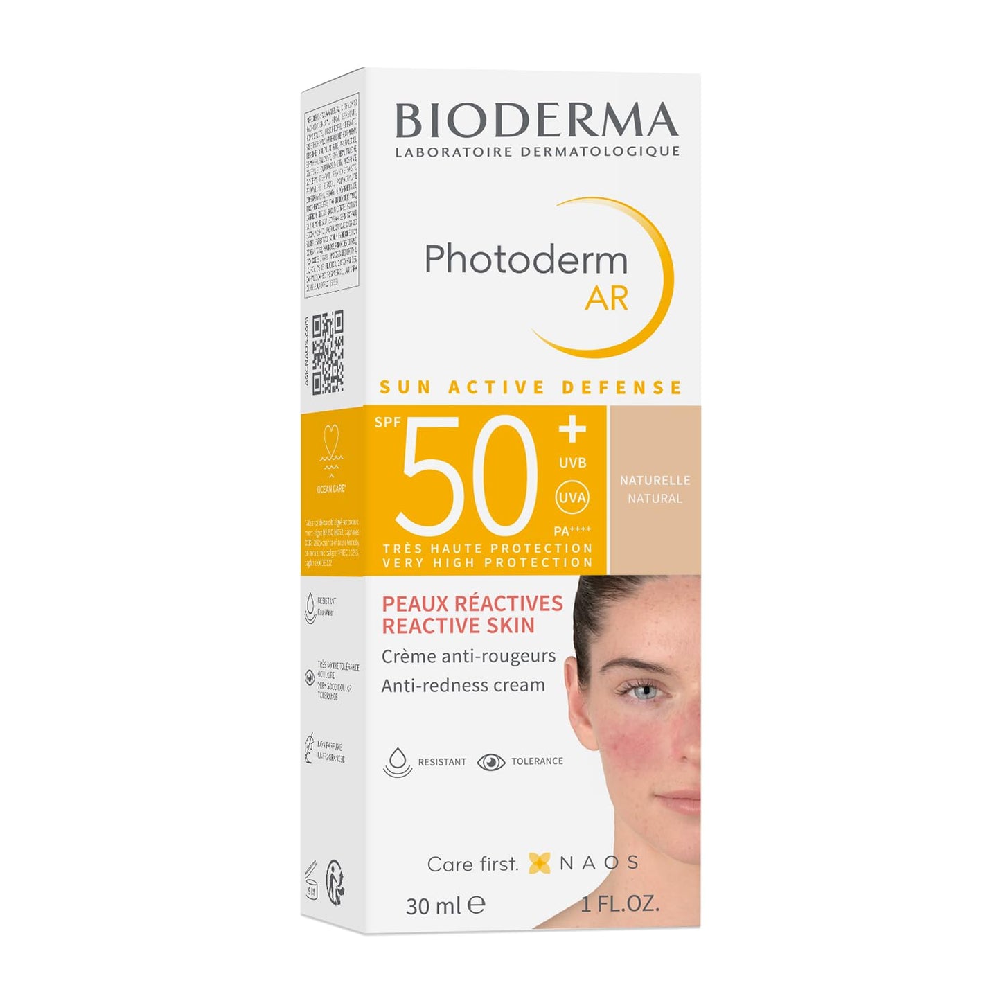 Bioderma Photoderm AR SPF 50+ Anti-Redness Soothing Sunscreen for Rosacea Prone & Sensitive Skin 30ml