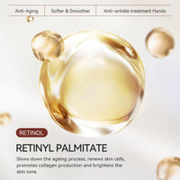 HERBINSOLS Retinol Hand Cream - Firming Anti-Aging Hand Lotion - Retinol Moisturizer Cream for Dry Cracked Hands - Relief Intense Moisture Hand Cream Balm for Women Men,Hand Care & Protects Skin