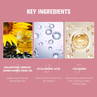 Quixion 2Pcs Wrinkle Multi Balm Stick, Pure Collagen Wand, Collagen Stick For Face, Hydrating Boosting Wand Skincare, CollagenBoosting Moisture Balm StickFor Face, Lip, Eye Wrinkles, 9g
