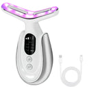 DOOCECIY 7 Modes Facial Massager Face Lifting Device, Lymphatic Drainage Massager Face Skin Tightening Machine