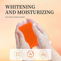 GCVSE 2Pcs Kojic Acid Soap, Kojic Acid Soap Original for Deep Facial & Body Skin Cleaning, Skin Moisturizing & Lightening, Even Skin Tone (2 x 100G)
