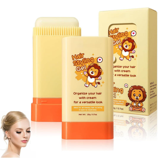 Yoowan Hair Wax Stick For Baby Styling,Hair Wax Stick For Kids,Baby Hair Gel,Ha-Ir Styling Products,Anti-Frizz Non-Greasy,Compact And Portable,Long Lasting Quick Shaping,Soothing And Non-Irritating