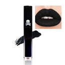 GEEWHILE Lipsticks for Women Long Lasting, Black Liquid Lipstick, Waterproof Matte Liquid Lipstick, Lightweight Moisturised Lip Gloss, Highly Pigmented Black Lipstick for Halloween Cosplay