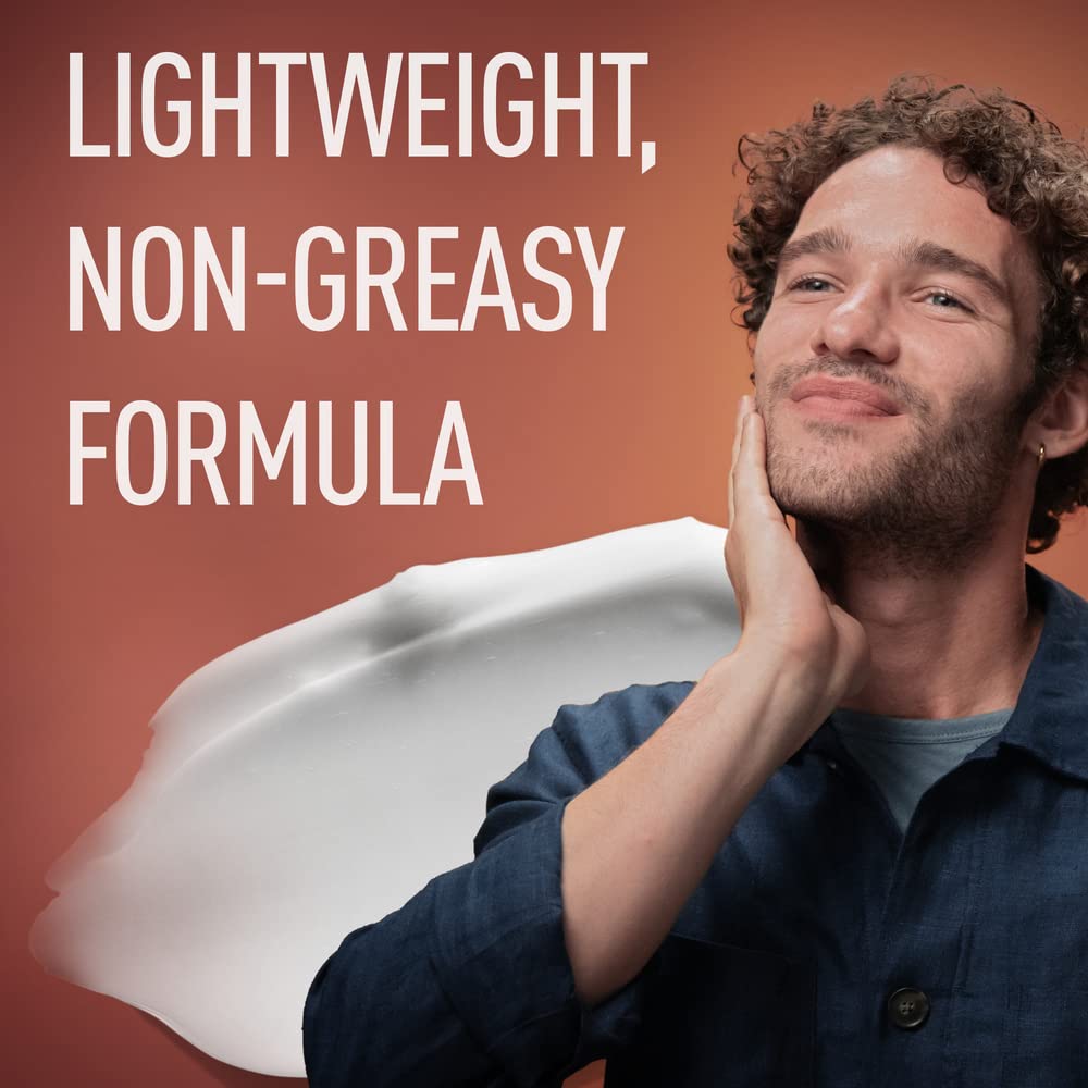 King C. Gillette Face & Beard Moisturiser for Men, 100 ml, with Vitamin B (B3), B5 Complex & Argan Oil, Beard Softener for Men