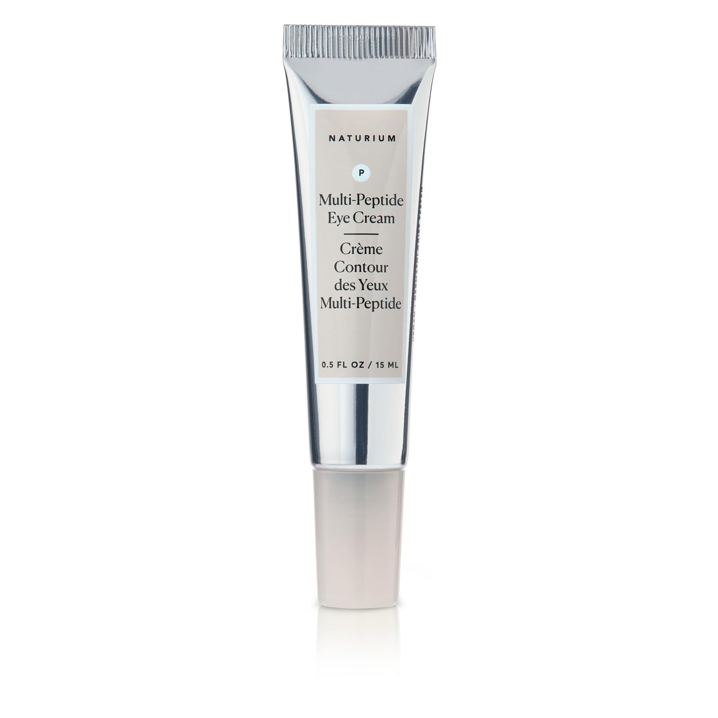 Naturium Multi-Peptide Eye Cream, Smoothing Skincare, with Squalane & Hyaluronic Acid | 0.5 FL OZ / 15 ML