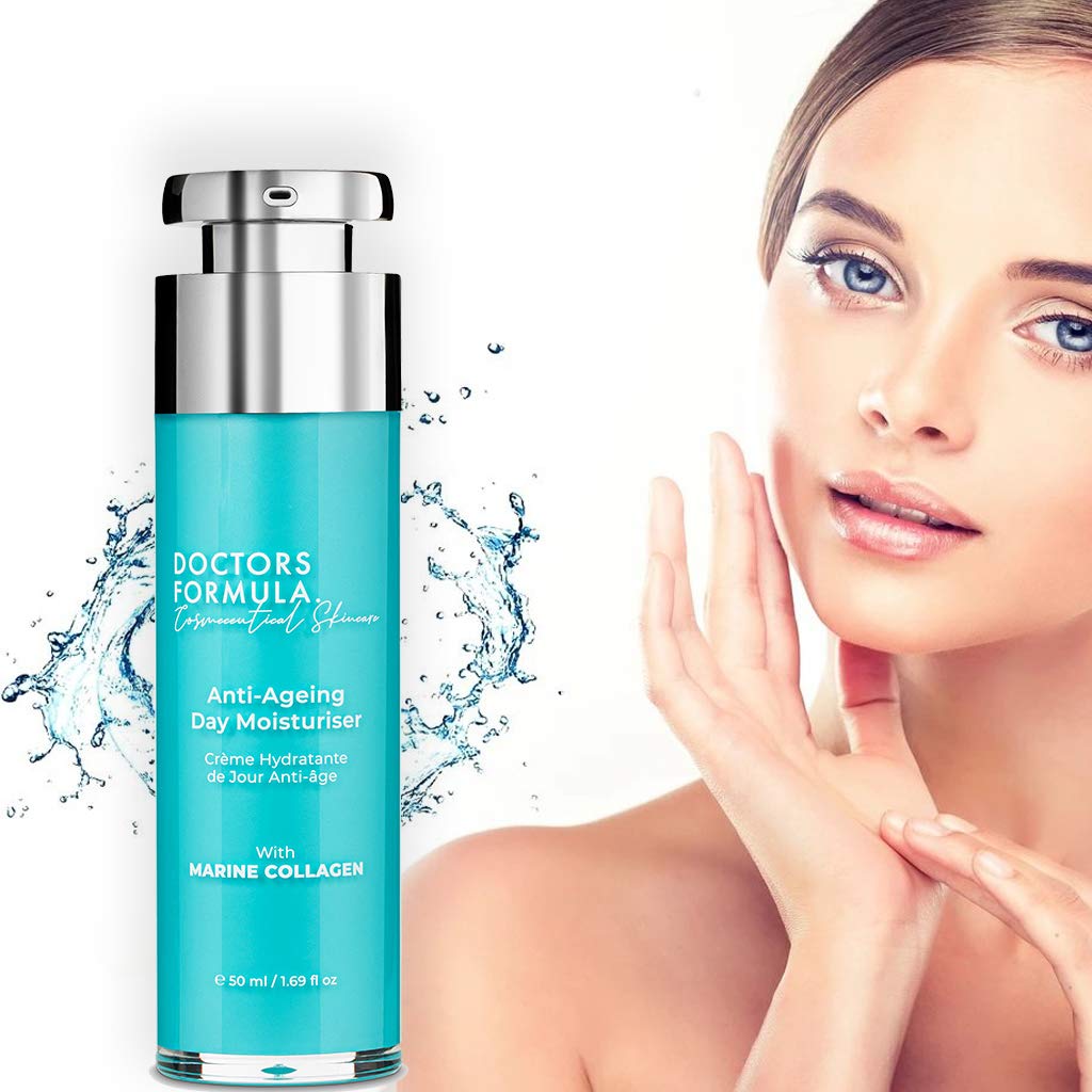 Doctors Formula Marine Collagen Anti-Ageing Day Moisturiser 50ml Air Pump