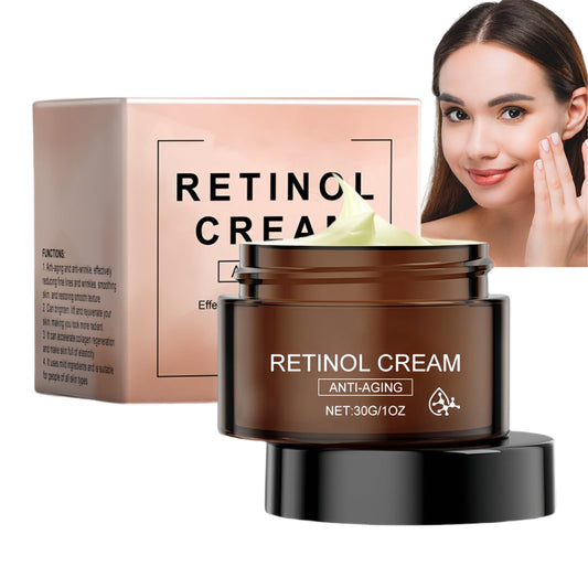 Fankayi Retinol Night Cream with Hyaluronic Acid & Collagen,Hydrating Face Moisturiser for Improved Skin Texture,Skin Tightening Face Cream for Women & Men,Deep Wrinkle Filler,Night Moisturiser,Face Cream