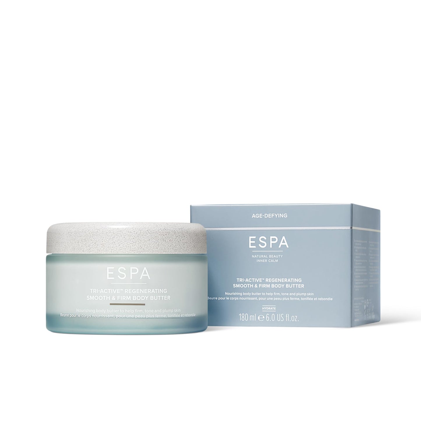 ESPA | Tri-Active™ Regenerating Smooth & Firm Body Butter | Bio Retinol & Sea Moss | Hydrates, Radiates & Tones | Menopause-friendly