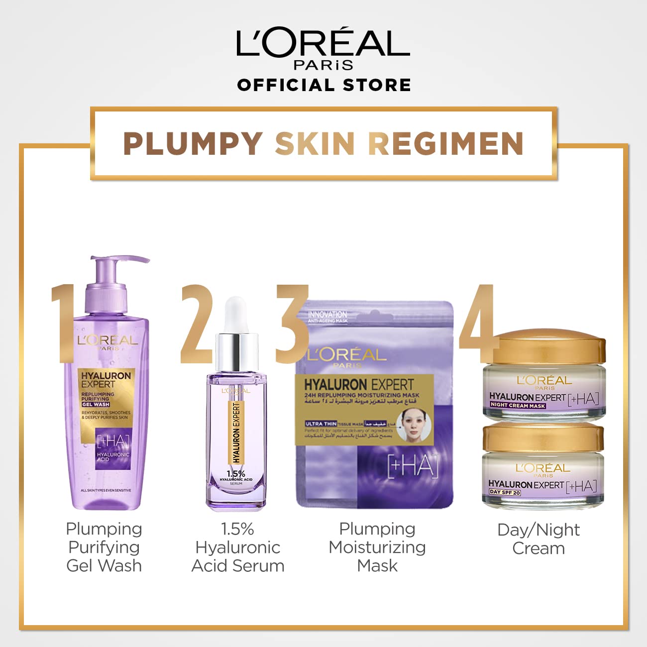 L'Oréal Hyaluron Expert Replumping Serum - 15 ml