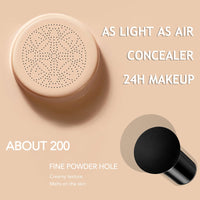NatrLuxe Mushroom Head Air Cushion CC Cream - Moisturizing Full Coverage Foundation & Brightening Pigment BB Cream Matte Foundation Set - Gift For Women