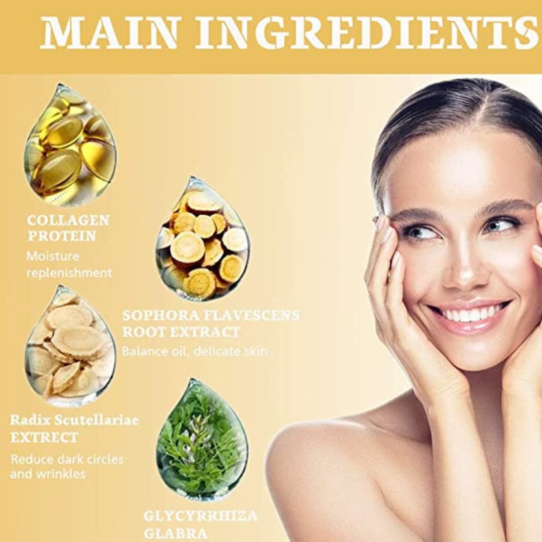 21 Pairs Gold Eye Mask Collagen Eye Gel Pads Under Eye Mask for Puffiness and Dark Circle Under Eye Patches for Women and Men, 24k Gold (21 Pairs Boxed)