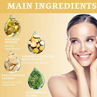 21 Pairs Gold Eye Mask Collagen Eye Gel Pads Under Eye Mask for Puffiness and Dark Circle Under Eye Patches for Women and Men, 24k Gold (21 Pairs Boxed)