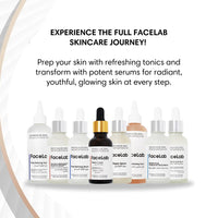 FaceLab Collagen Serum, Anti-Aging Formula, Reduces Wrinkles and Sagging, Moisturises and Softens Skin, Antioxidant Protection, for All Skin Types, 30ml