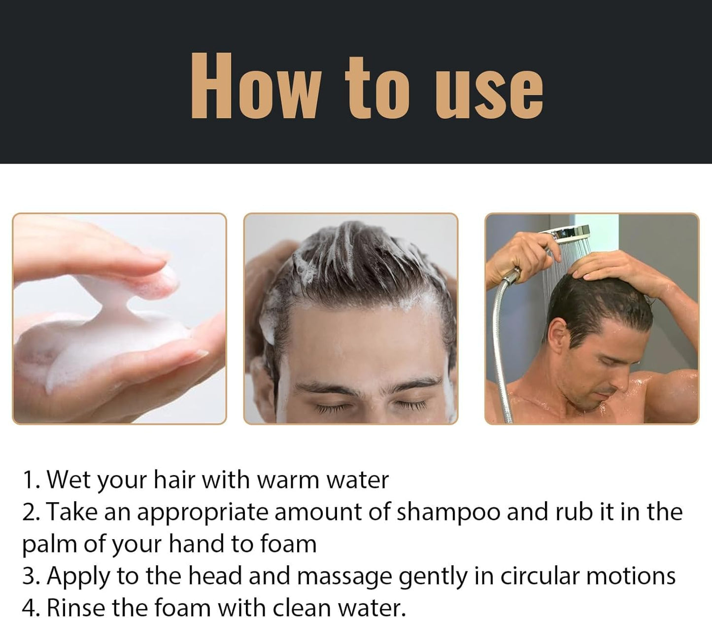 Generic Root Activator Shampoo,Mane Root Activator Shampoo for Man,Unisex Hair Loss