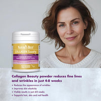 NATURE'S BEST Collagen Beauty Powder - 100g | 40 Servings | Supports Skin Elasticity & Reduces Fine Lines | Patented VERISOL® Bioactive Peptides | Fast Dissolving & Taste-Free!
