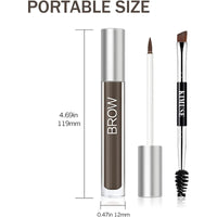 MEITREND Eyebrow Dye Tint Brow Pomade,Eyebrow Tint Kit With Strong Pigment Thin Texture Smudge-Proof Sweat Resistant Tinted Makeup Brow Pen Waterproof Long Lasting Brow Setter With Brush (AUBURN)