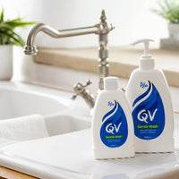 QV Gentle Wash 250g, Soap-Free, Moisturising, Low Irritant, PH Balanced, Body Wash for Eczema and Dry Skin Conditions
