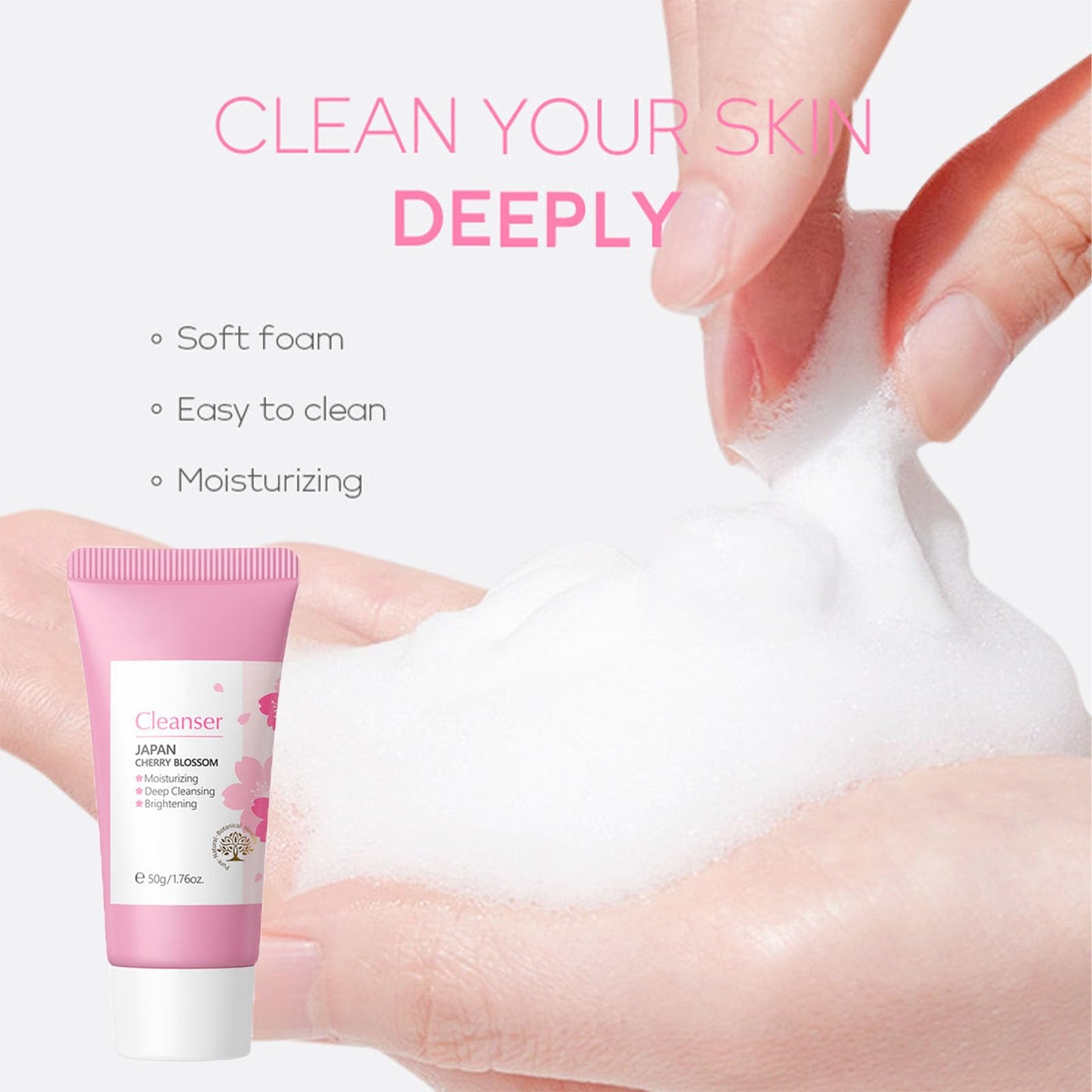 Skincare Gifts For Teenage Girls,Cherry Blossom Skin Care Sets & Kits,Pamper Sets For Women Gifts, Facial kit with Cleanser, Face Serum, Face Cream,Toner,Eye Cream,Mask (7PCS Sakura)