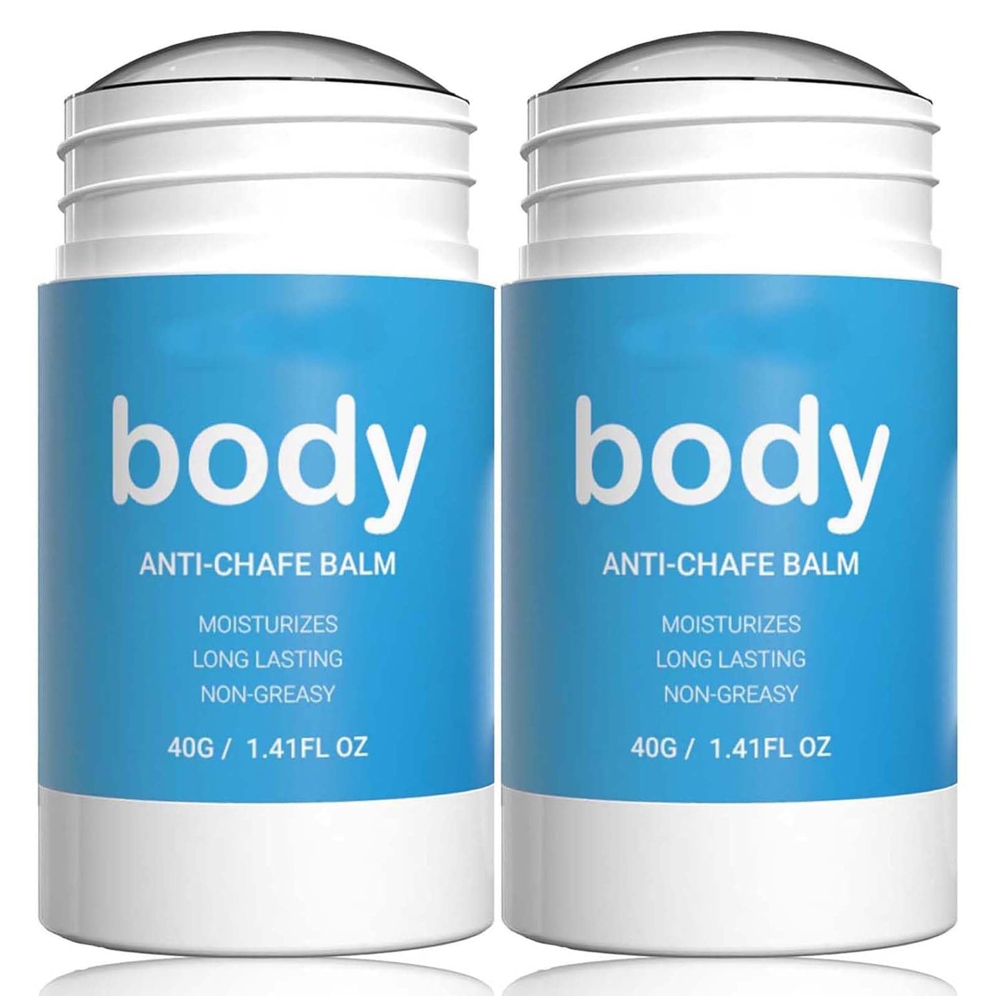 2Pcs Anti Chafe Stick, Water & Sweat Proof Balm for Friction, Prevent Thigh Rashes & Sports Chafing, Dryness & Long-Lasting Protection, Anti-Friction Cream, Anti-Chafing Stick for Active Lifestyles