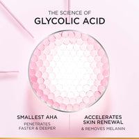 L'Oréal Paris Glycolic Bright Day Cream with SPF 17, 15ml |Skin Brightening Cream with Glycolic Acid that Visbily Minimizes Spots & Reveals Even Toned Skin