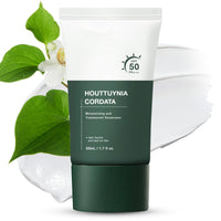 Heartleaf Silky Moisture Sun Cream Spf 50 Pa++++, Sunscreen Spf 50 Face Moisturiser For Sensitive Skin – Hydrating & Non-Greasy Face & Body Sunscreen, Korean Skincare, Low White Cast