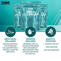 Sunna Supplements Marine Collagen Unflavoured 250g Pouch