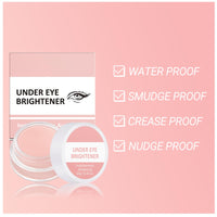 Erinde Under Eye Brightener, Under Eye Concealer Full Coverage, Under Eye Colour Corrector Dark Circles, Waterproof Pink Concealer Makeup #01