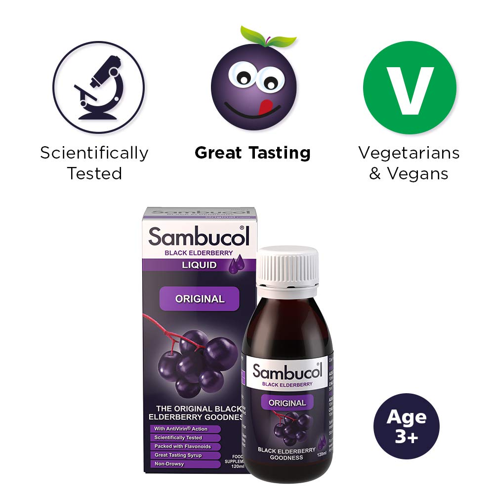 Sambucol Black Elderberry Original Liquid, 1 kg