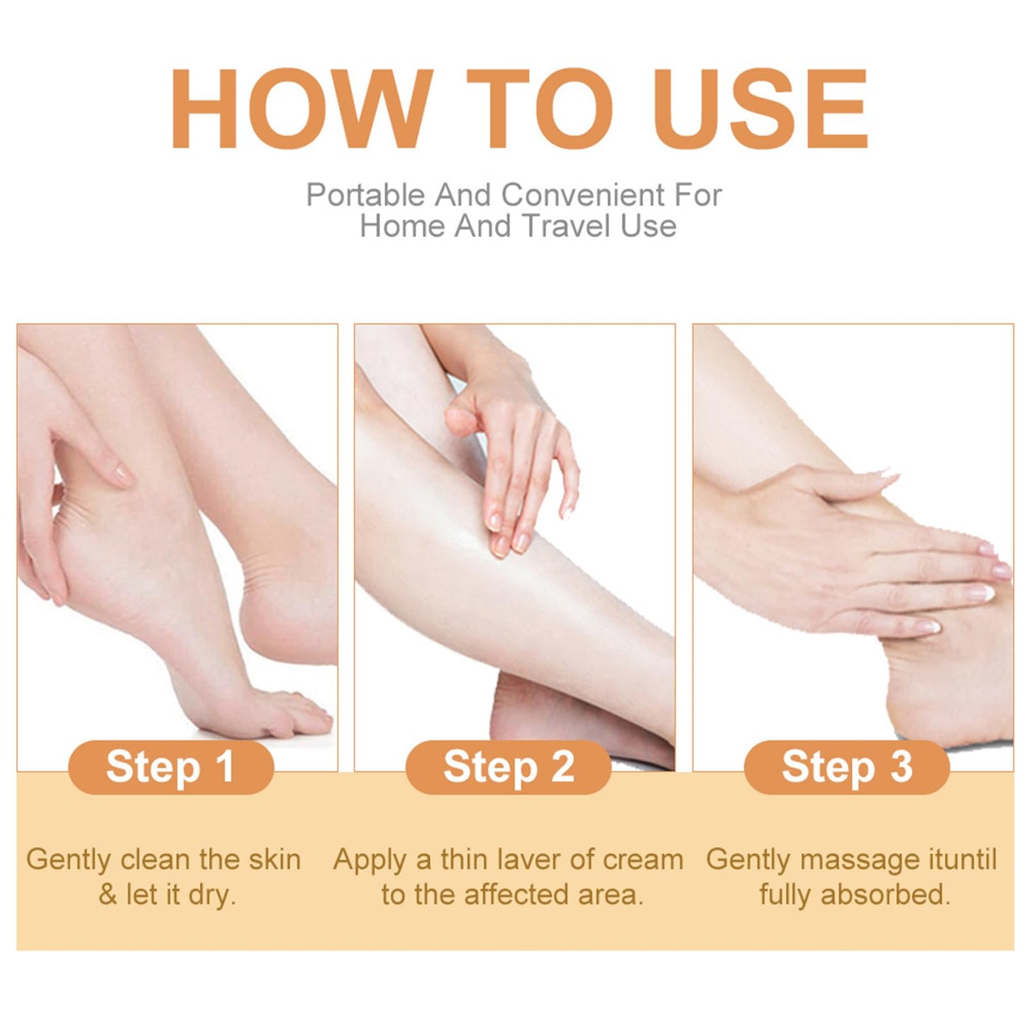 Honey Foot Cream - 2pcs Foot Cream For Very Dry Feet - Heel Cream For Deep Cracked Skin - Deep Hydration Foot Moisturiser - Intensive Moisturizing Daily Hands & Feet Skin Care Stick