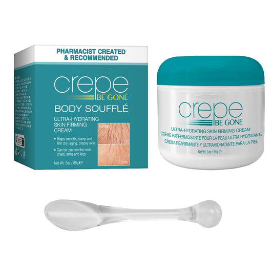 FunnAura Crepe Be Gone Body Souffle, Neck Firming Cream, Skin Tighten and Lift Neck Cream for Anti Wrinkle and Hydration