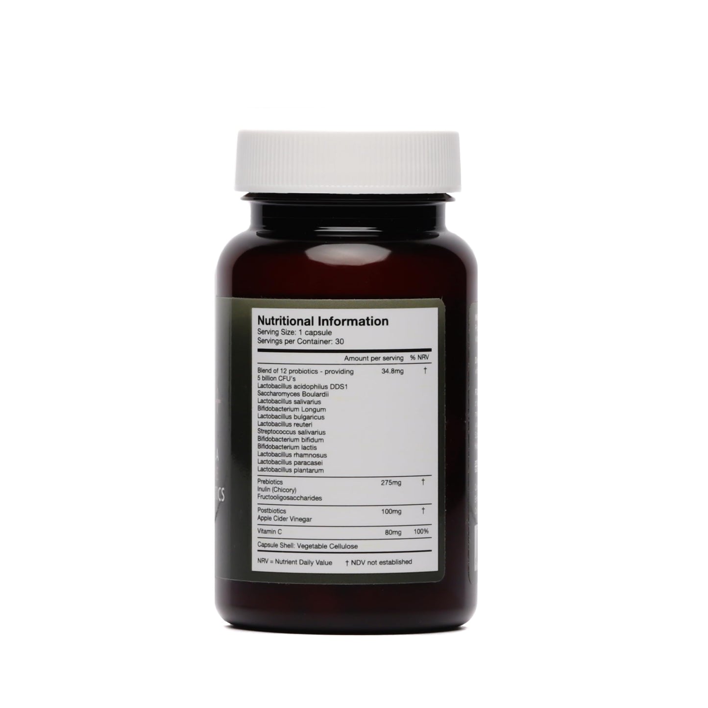 CORREXIKO Probio+ Probiotic Tablets - Advanced 12 Strain Culture - Contains Prebiotics & Postbiotics for Gut Health - Supports Digestion, Immune Health & Reduces Bloating - 30 Capsules, 1 Month Supply