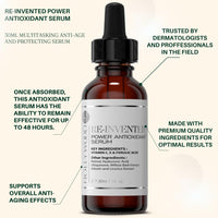 hollywoodskin 2023 Award-Winning Ferulic Acid Serum - with 20% Vitamin C + E, Retinol & Double Weight Hyaluronic Acid. Brightening, Anti-Age, Photo Damage. 30ml