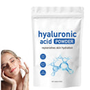 Fankayi Acid Hyaluronic Powder,Water Soluble Hydrating Ingredient for Skin Moisture,Water-Soluble Firming Facial Serums Cosmetics,Micro Ingredients Hyaluronic Acid Powder, Skin Moisturising Support