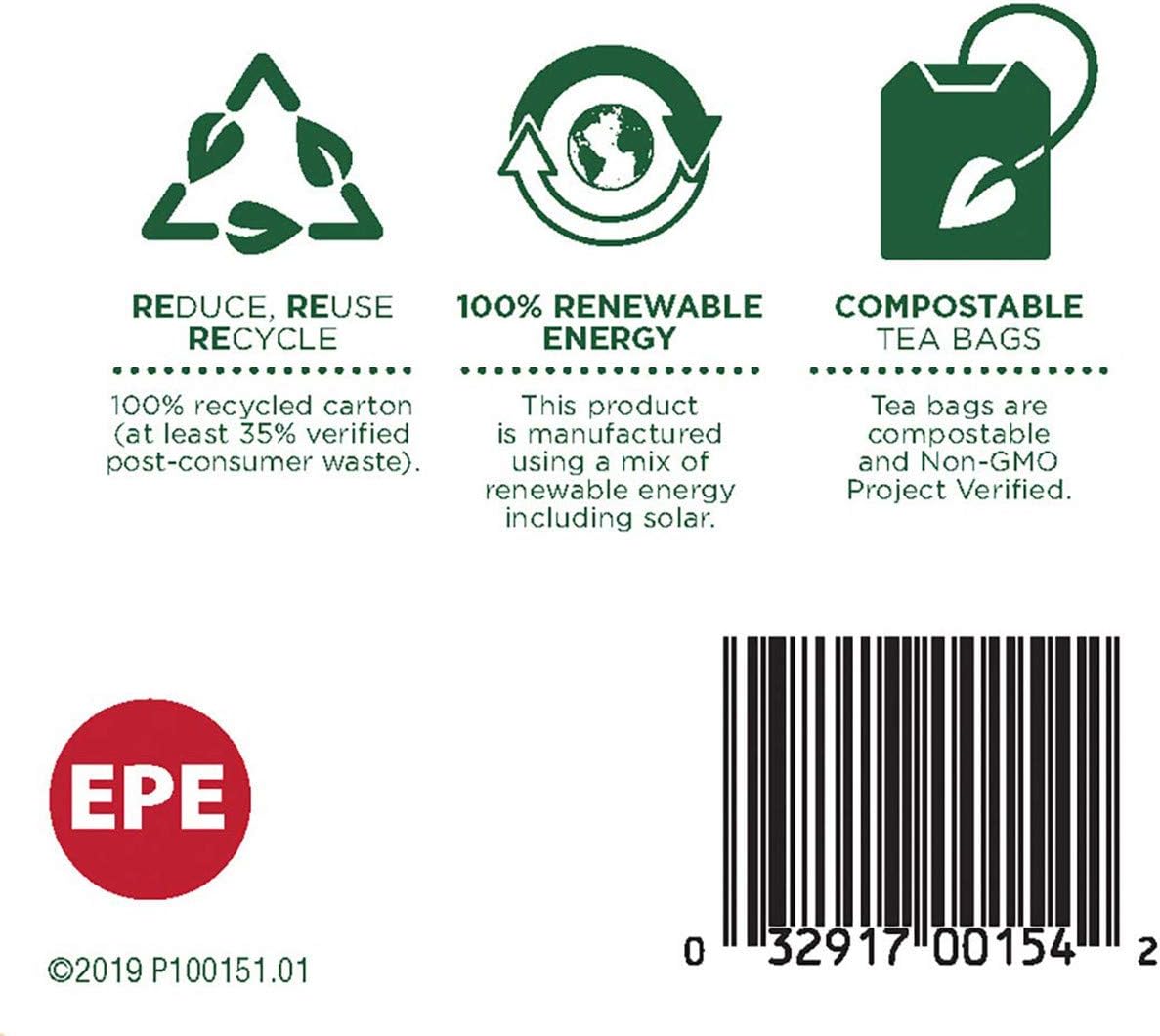 Traditional Medicinals Organic Echinacea Plus Elderberry Herbal Tea, Promotes Immune Function, (Pack of 1) - 16 Tea Bags