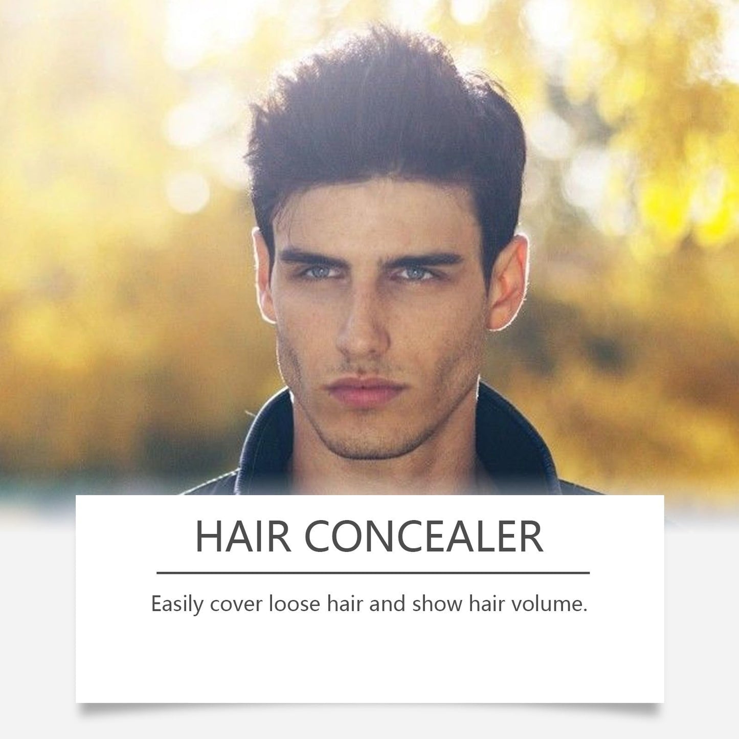 Hairfillup Hair Concealer,Hairfillup Hair Concealer for Men,Root Cover Up,Con-cealer for H-air,Ha-ir Fillup H-air Co-ncealer,Hair Fibers for Men,Easily Cover Loose Hair and Show Hair Volume