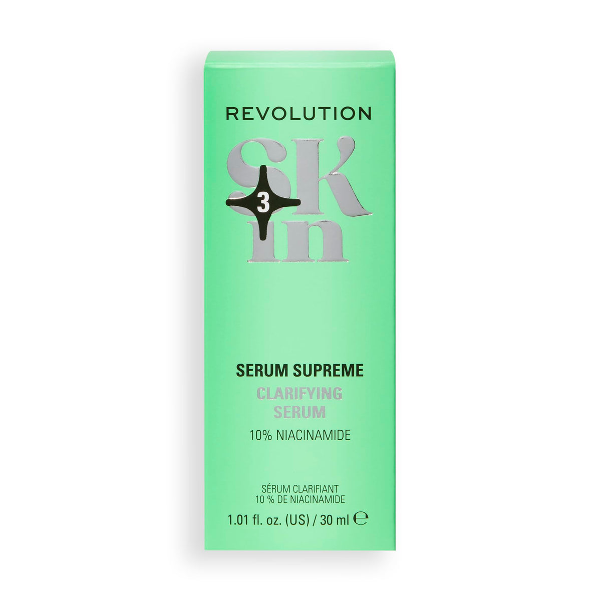 Revolution Skincare London Revolution Skin, 10% Niacinamide Clarifying Face Serum, Hydrates & Smoothes Skin, Vegan & Cruelty-Free, 30ml